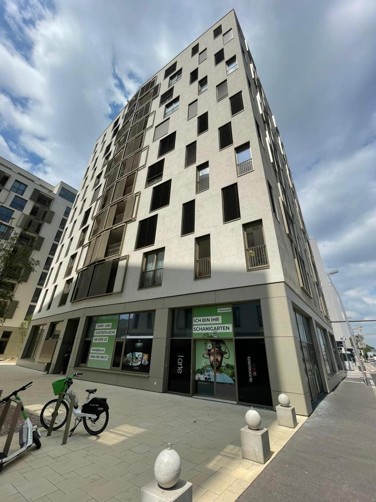Donaublick Oasis: Stylische Wohnung Vienne Extérieur photo